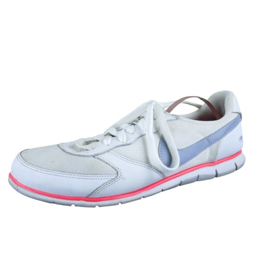 Nike Women Low Top Sneaker White Synthetic Sz 7‎ Medium  Used 2025